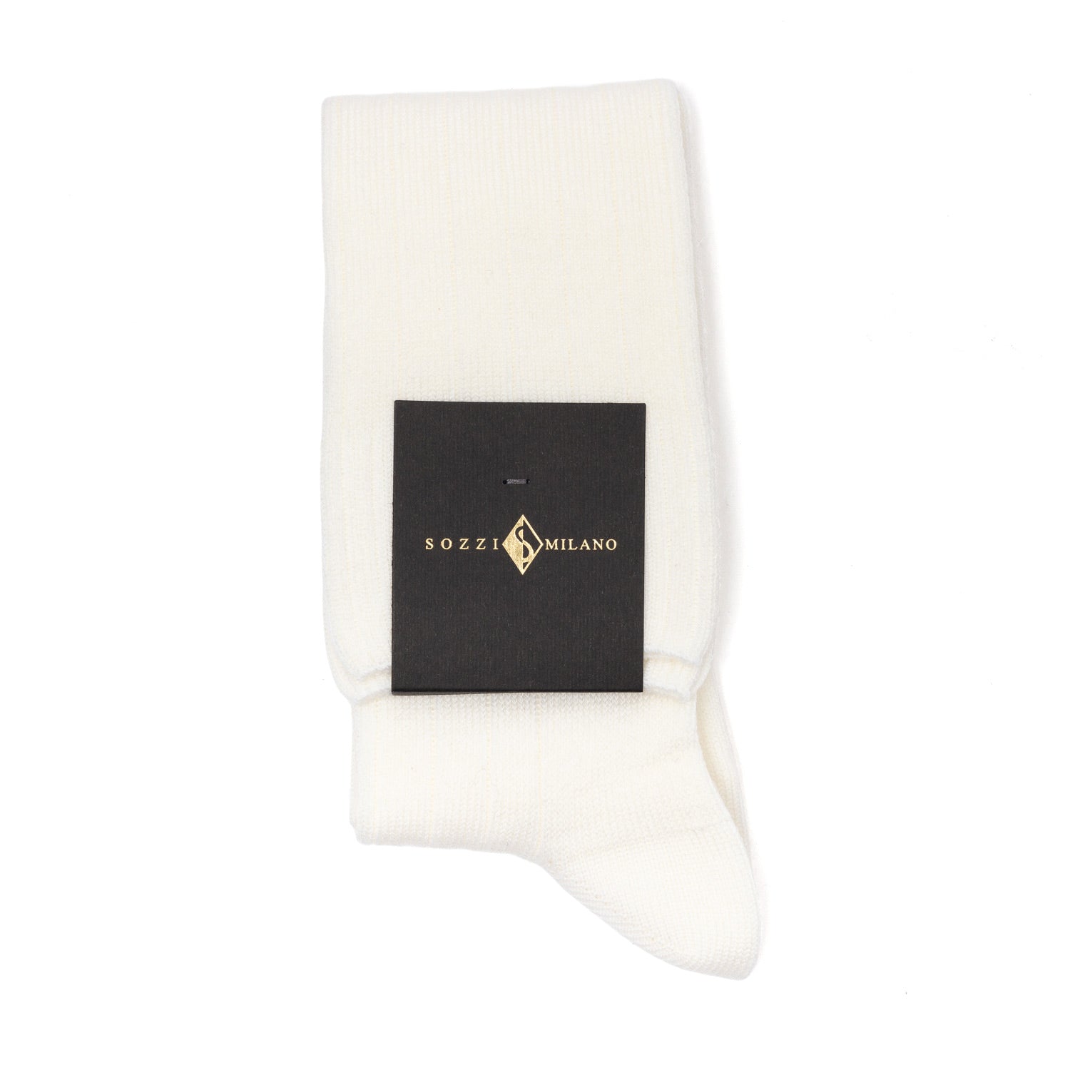 Knee Sock "Wide Rib" made from Lambswool